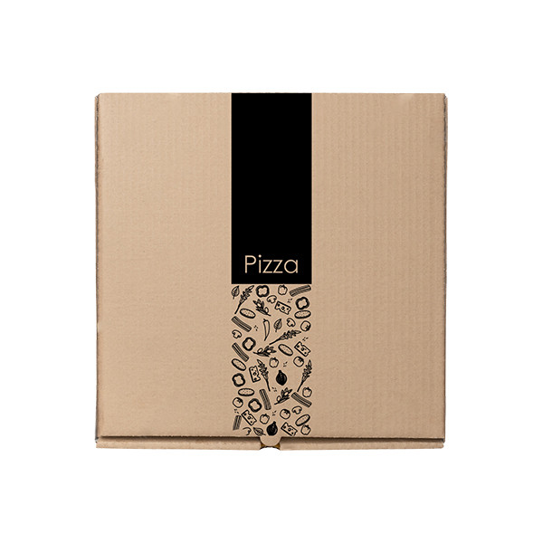 Boîte à pizza 33x33 cm