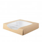 boite carton alimentaire avec fenêtre taille XL